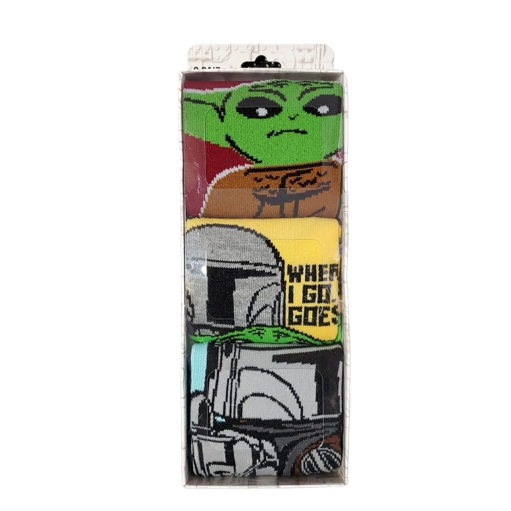 Disney Lego Star‎ Wars Crew Socks 3 Pairs New